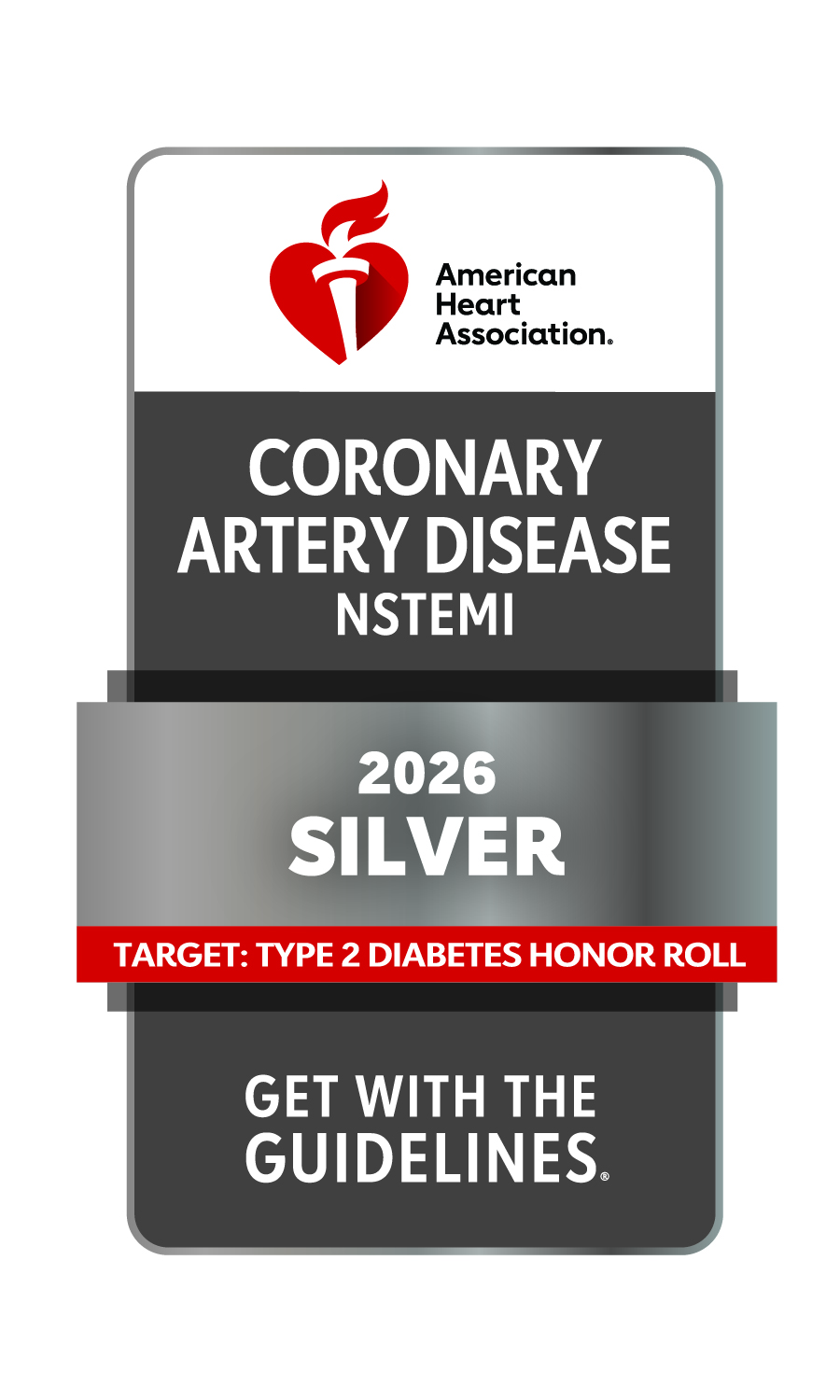 2026 Get with the Guidelines Silver Award NSTEMI
