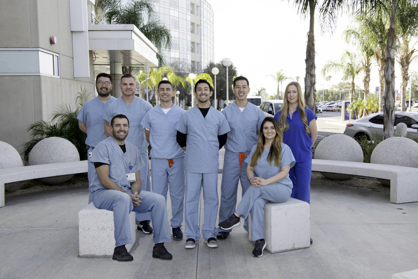 group of ortho fellow standing for picture