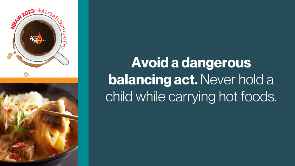 Keep children safe in the kitchen